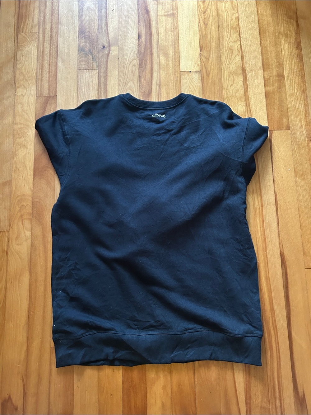 allbirds Black R & R Sweatshirt with Logo Patch - Picture 5 of 6